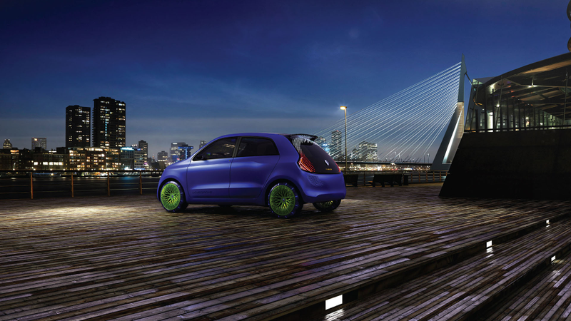 Illustration for article titled Ross Lovegrove's Renault Twin'Z Is Tripping Balls